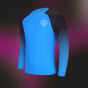 Dotted Fade Sleeve Padded Jersey