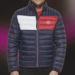 Custom Logo Quilted Down Jacket for Men