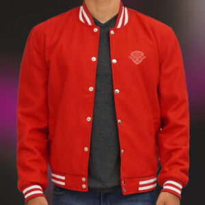 Vintage College Style Letterman Outerwear Jacket