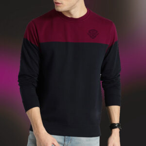 Custom Men Sweatshirt Heavyweight Fleece Pullover with Logo