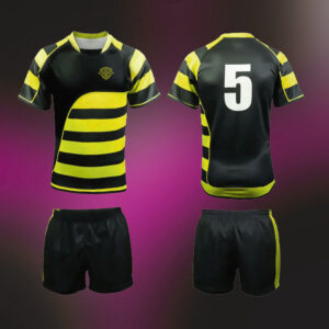 2025 Latest V-Neck Short Sleeve Rugby Uniform