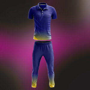 Comfortable Short Sleeves Cricket Uniform