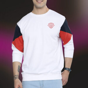 Custom Embroidered Men Sweatshirt Premium Cotton Pullover