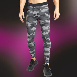 Customized Logo Printing Elastic Waist Leggings