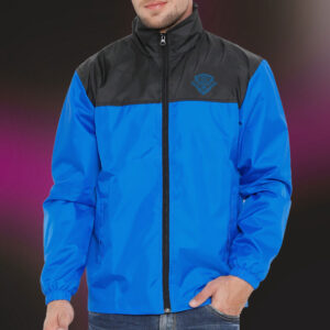 Custom Logo Men Windbreaker Jacket Trendy Outdoor Waterproof Coat