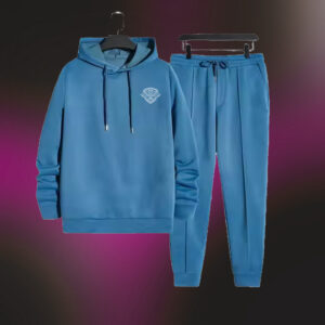 Factory Direct Men Tracksuit Zipper Jacket and Jogger Pants Set